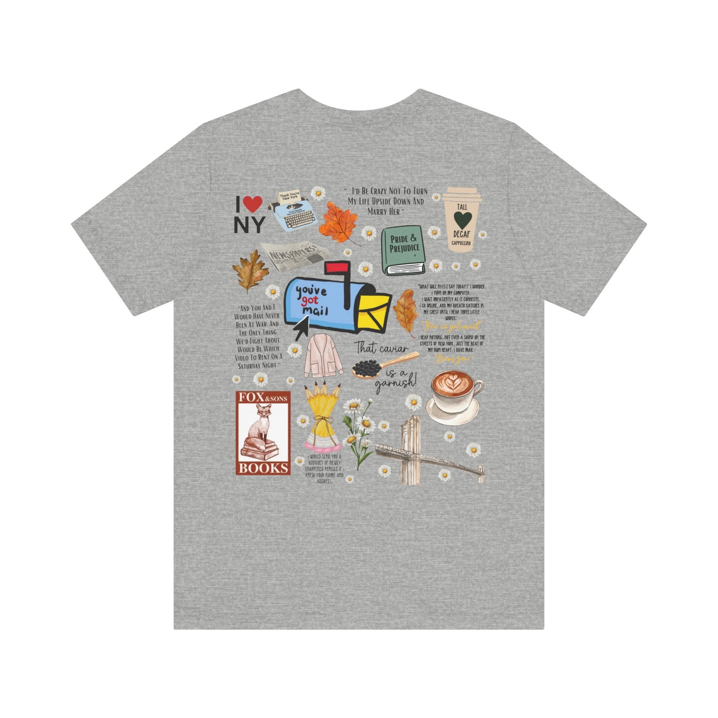 You've Got Mail Movie 2 Sided Shirt