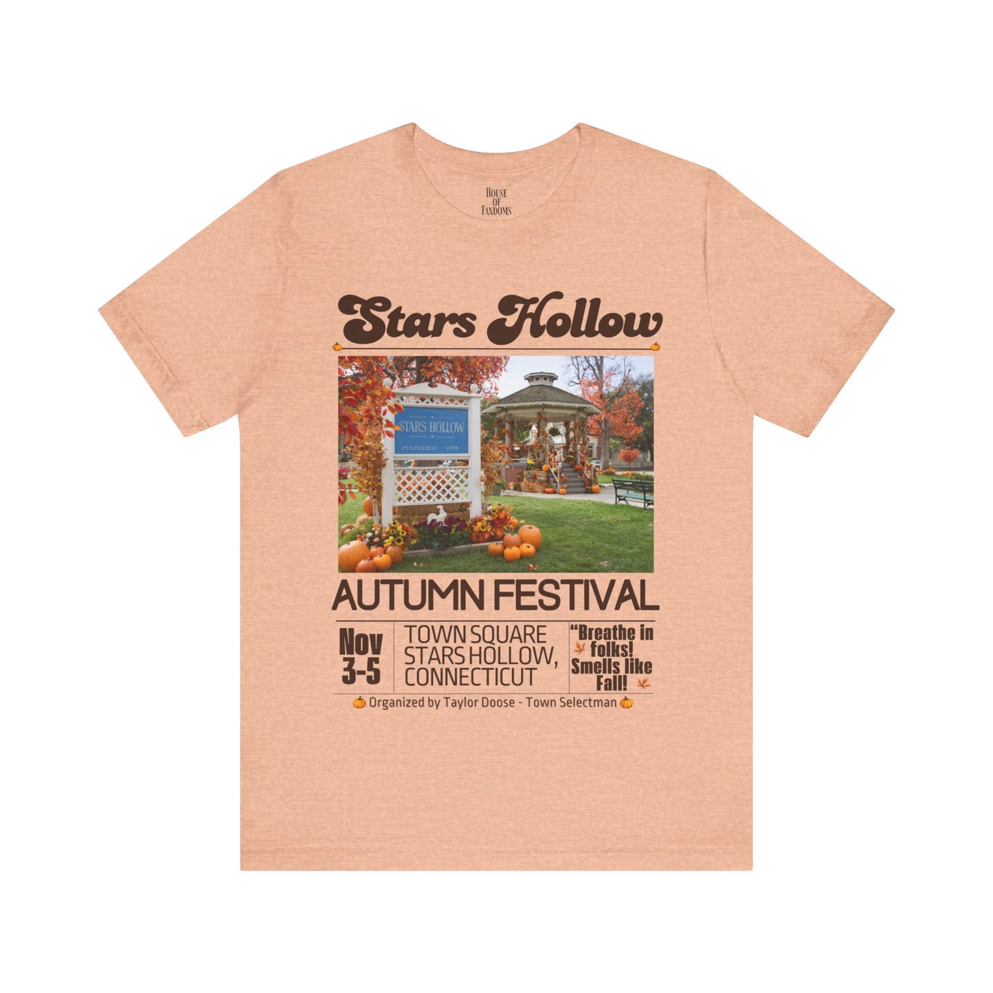 Gilmore Girls TV Show Shirt - Stars Hollow Autumn Festival