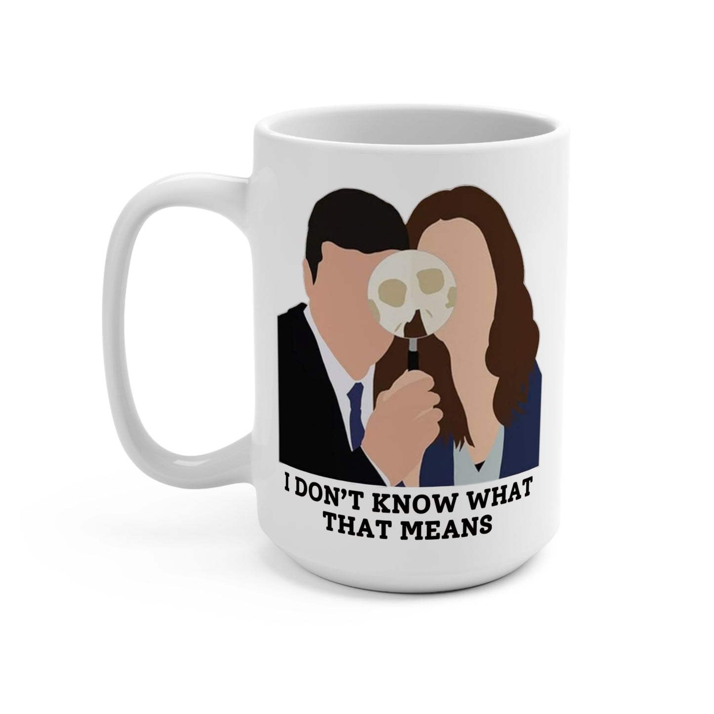 Bones TV Show White 15 oz Coffee Mug