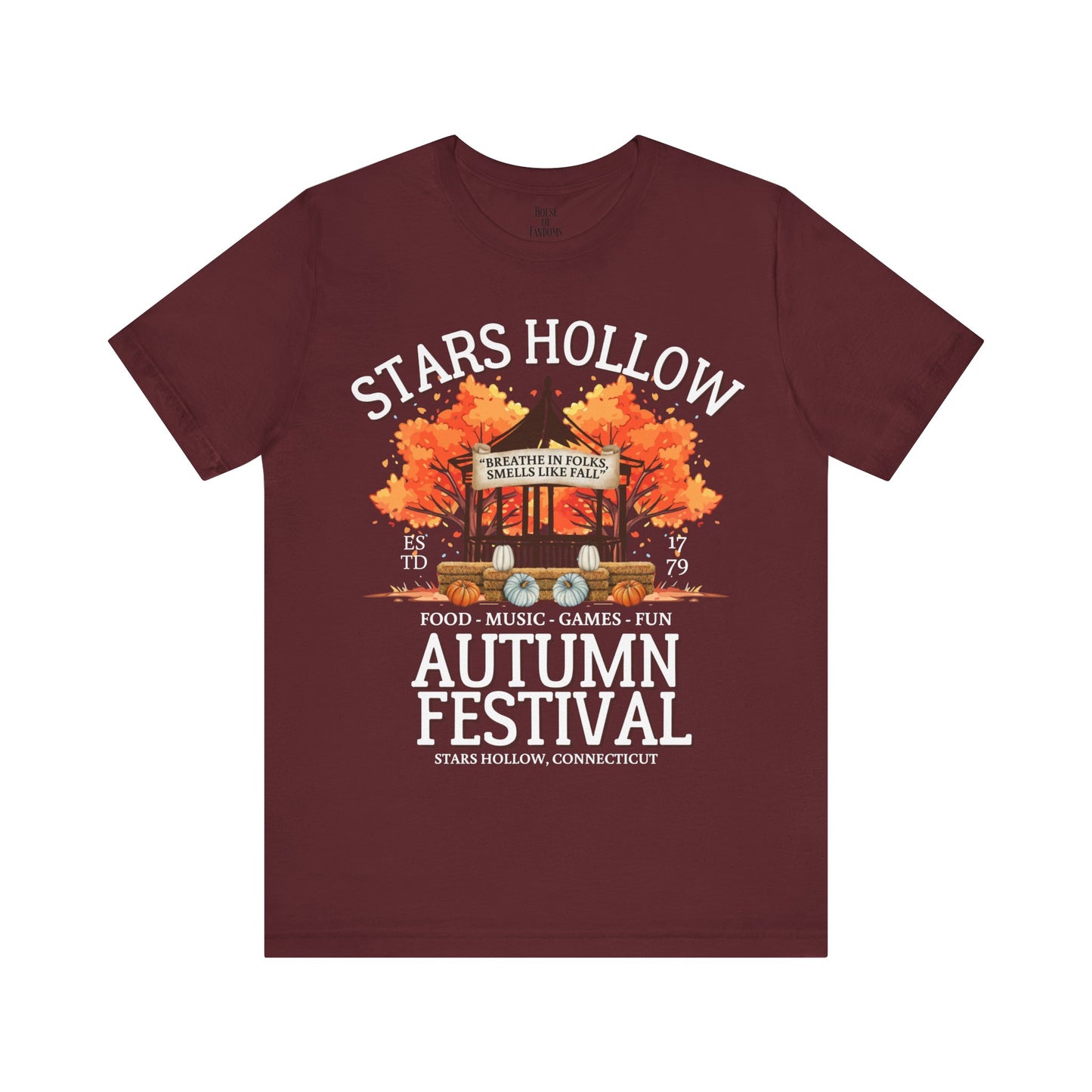 Gilmore Girls TV Show Shirt - Stars Hollow Autumn Festival