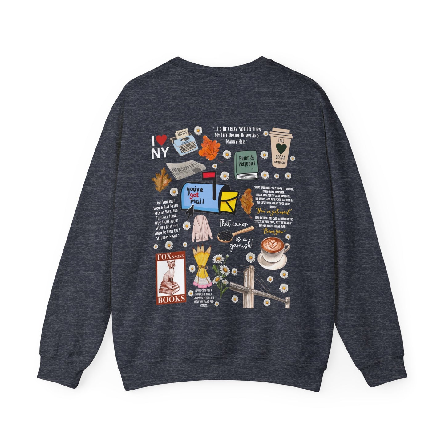 You've Got Mail Movie 2 Sided Sweatshirt