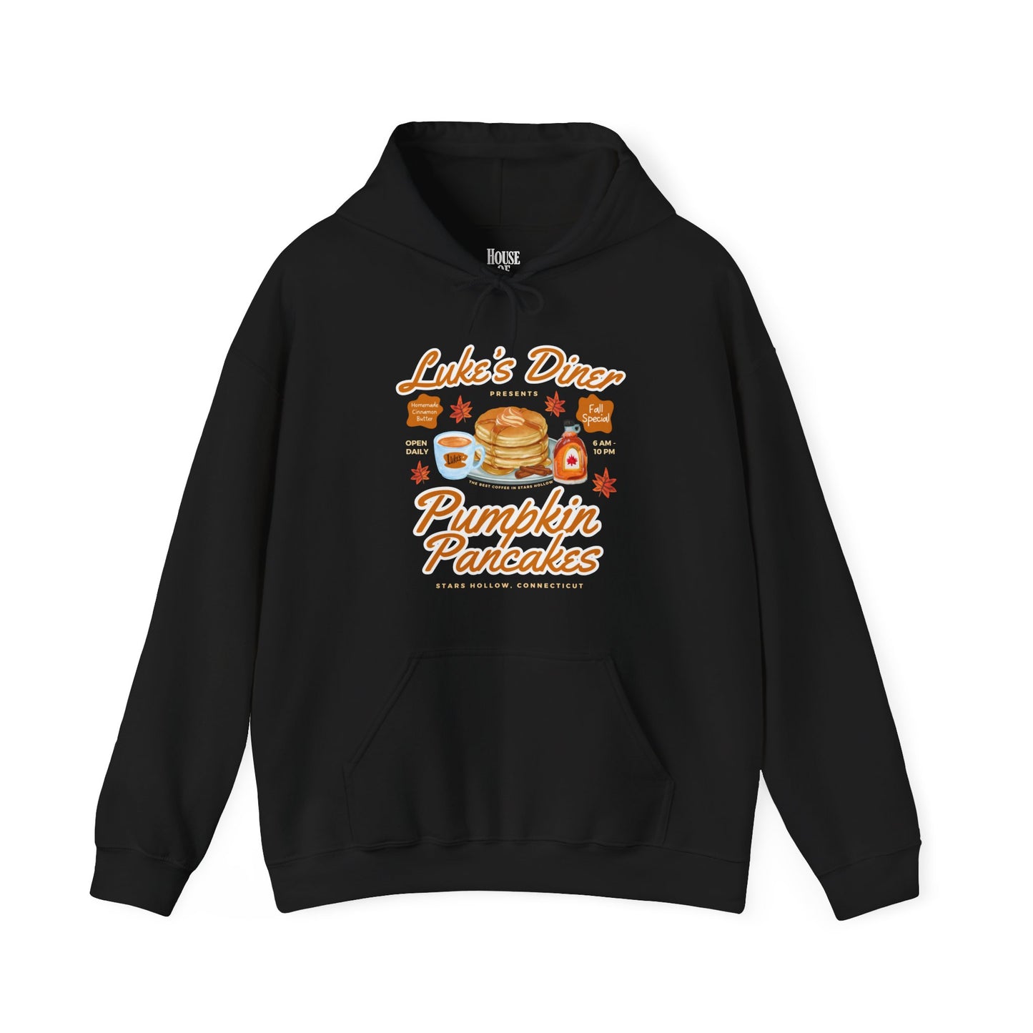 Gilmore Girls TV Show Hoodie - Luke’s Diner Pumpkin Pancakes