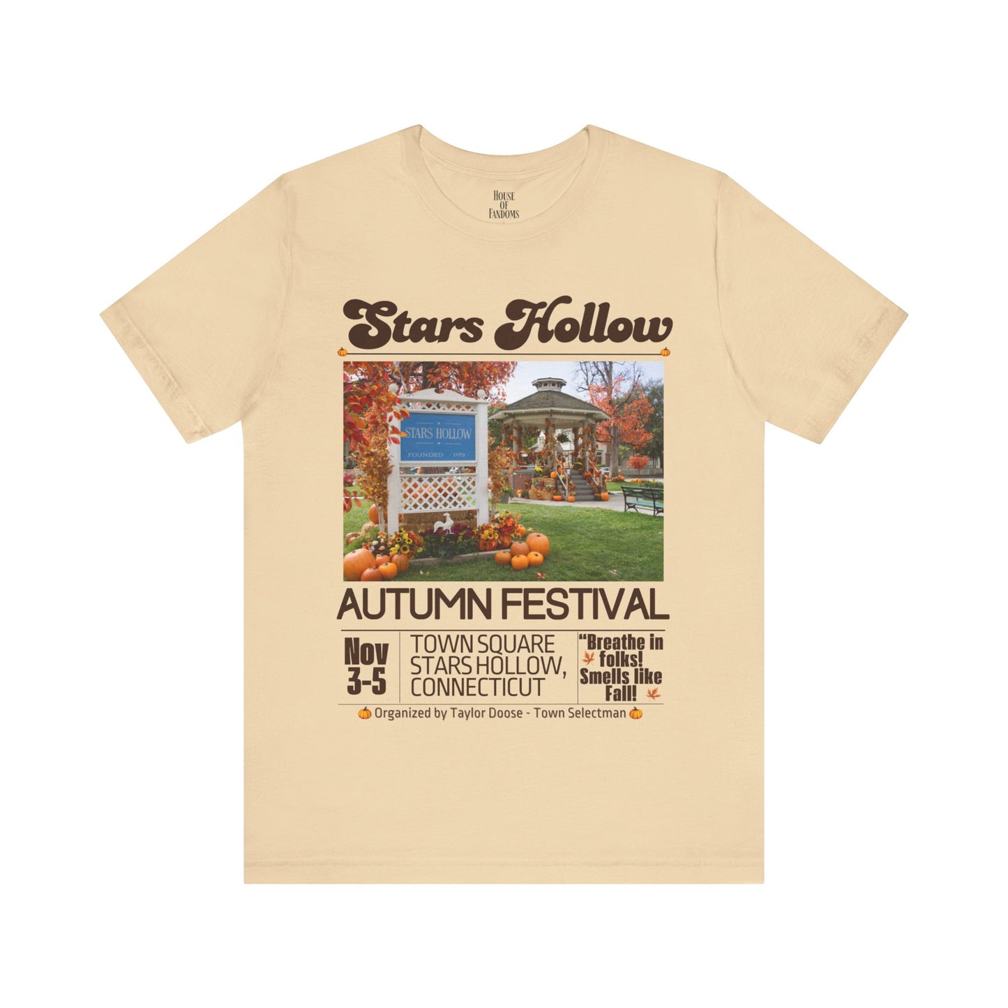 Gilmore Girls TV Show Shirt - Stars Hollow Autumn Festival