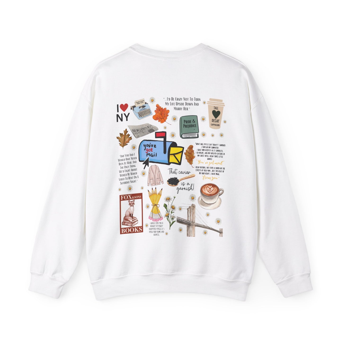 You've Got Mail Movie 2 Sided Sweatshirt
