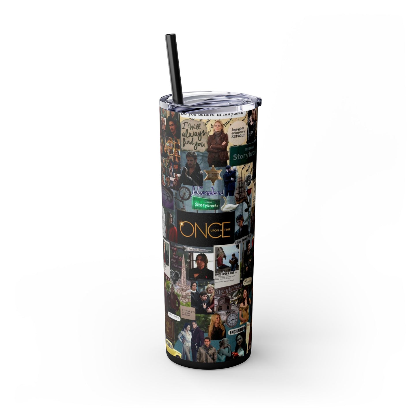 Once Upon a Time TV Show Skinny Tumbler