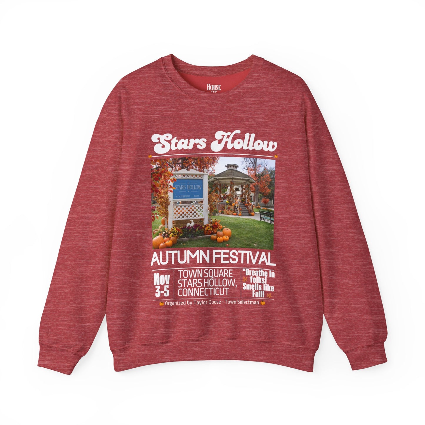 Gilmore Girls TV Show Sweatshirt - Stars Hollow Autumn Festival