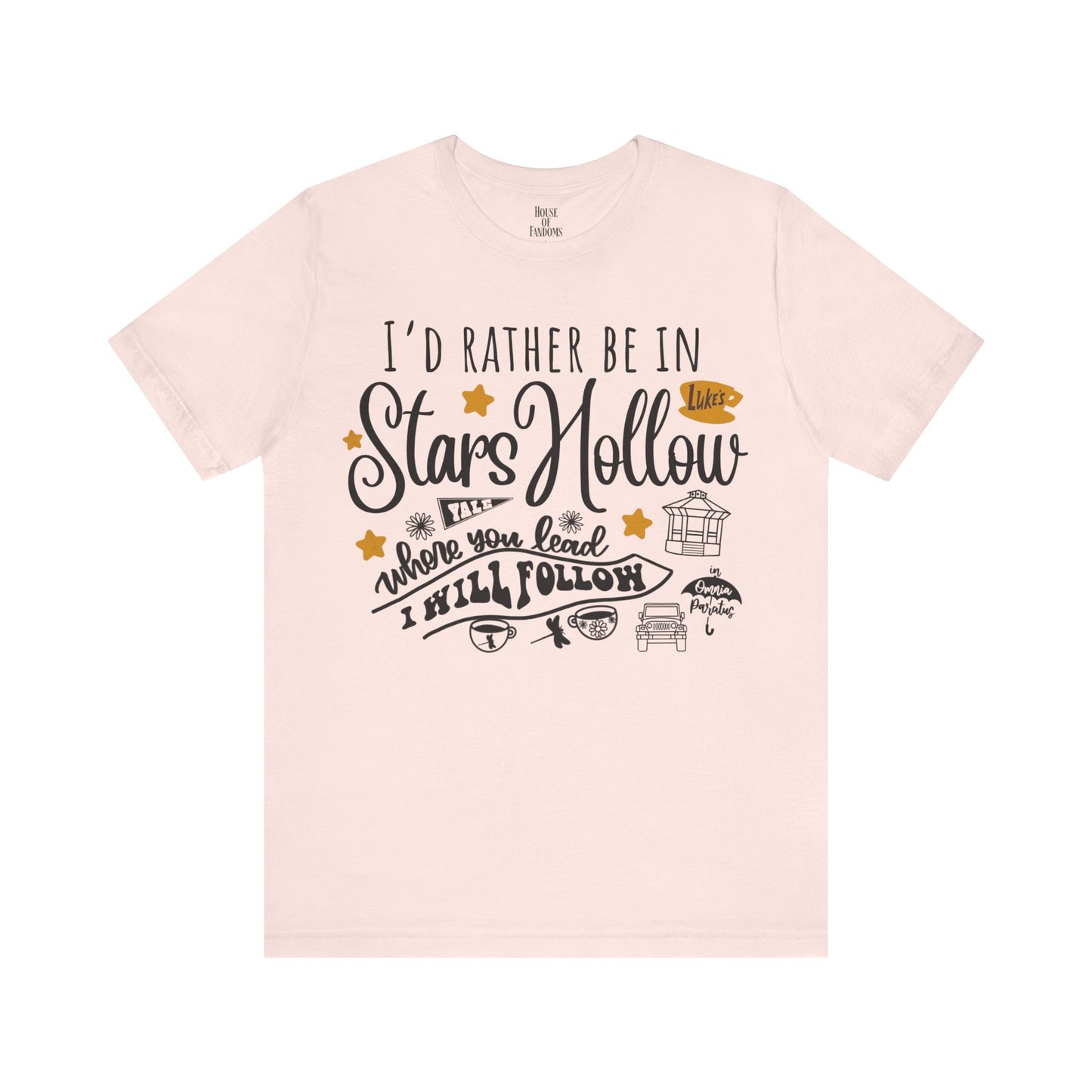 Gilmore Girls TV Show Shirt - I’d Rather be in Stars Hollow