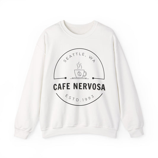 Cafe Nervosa Frasier TV Show Sweatshirt