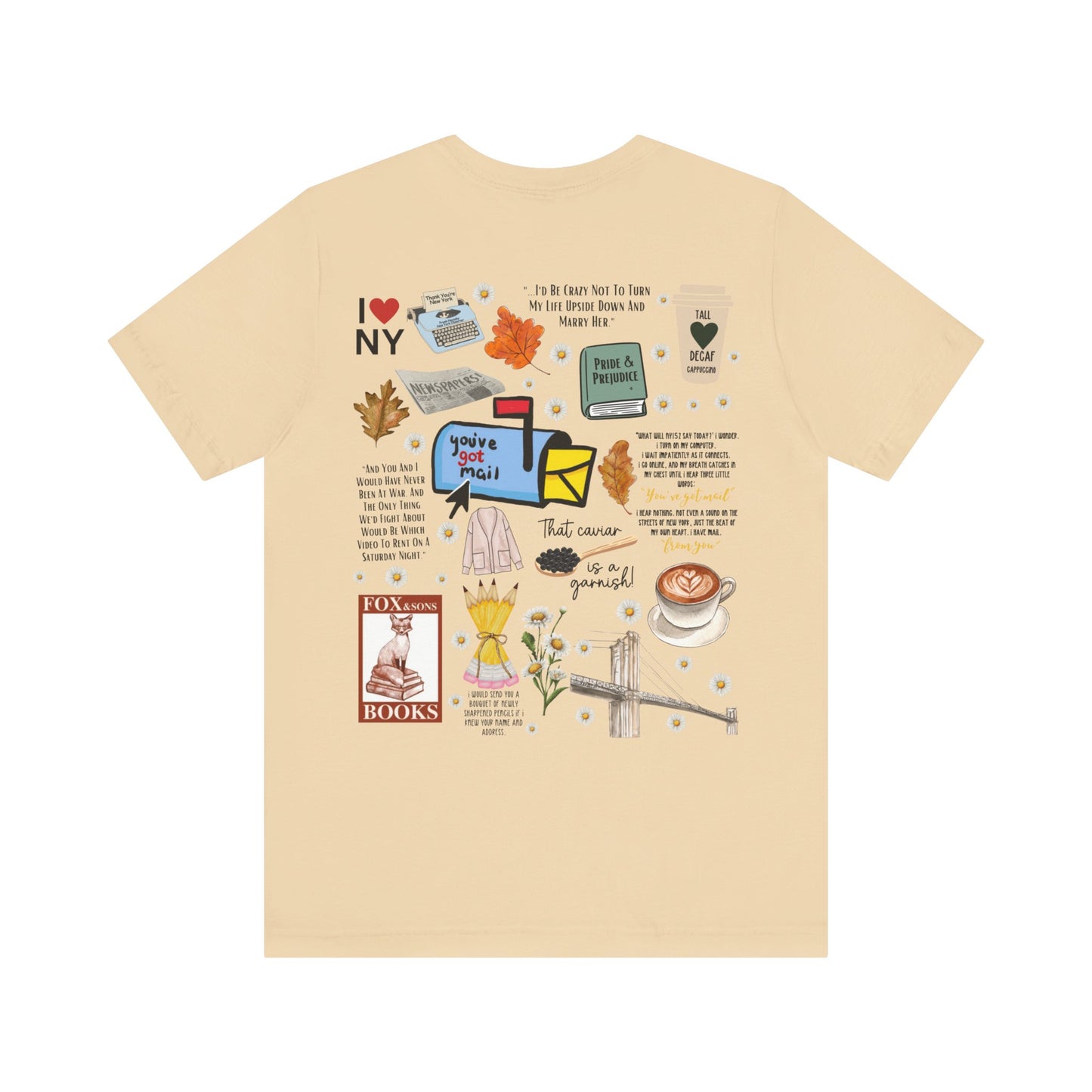 You've Got Mail Movie 2 Sided Shirt