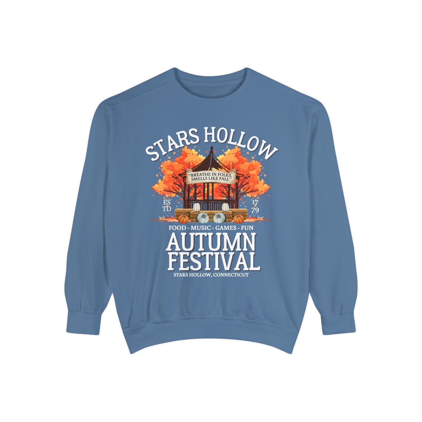 Comfort Colors® Gilmore Girls TV Show Sweatshirt - Stars Hollow Autumn Festival