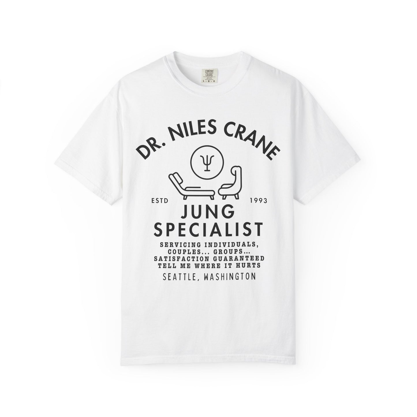 Comfort Colors® Niles Crane Jung Frasier TV Show Shirt