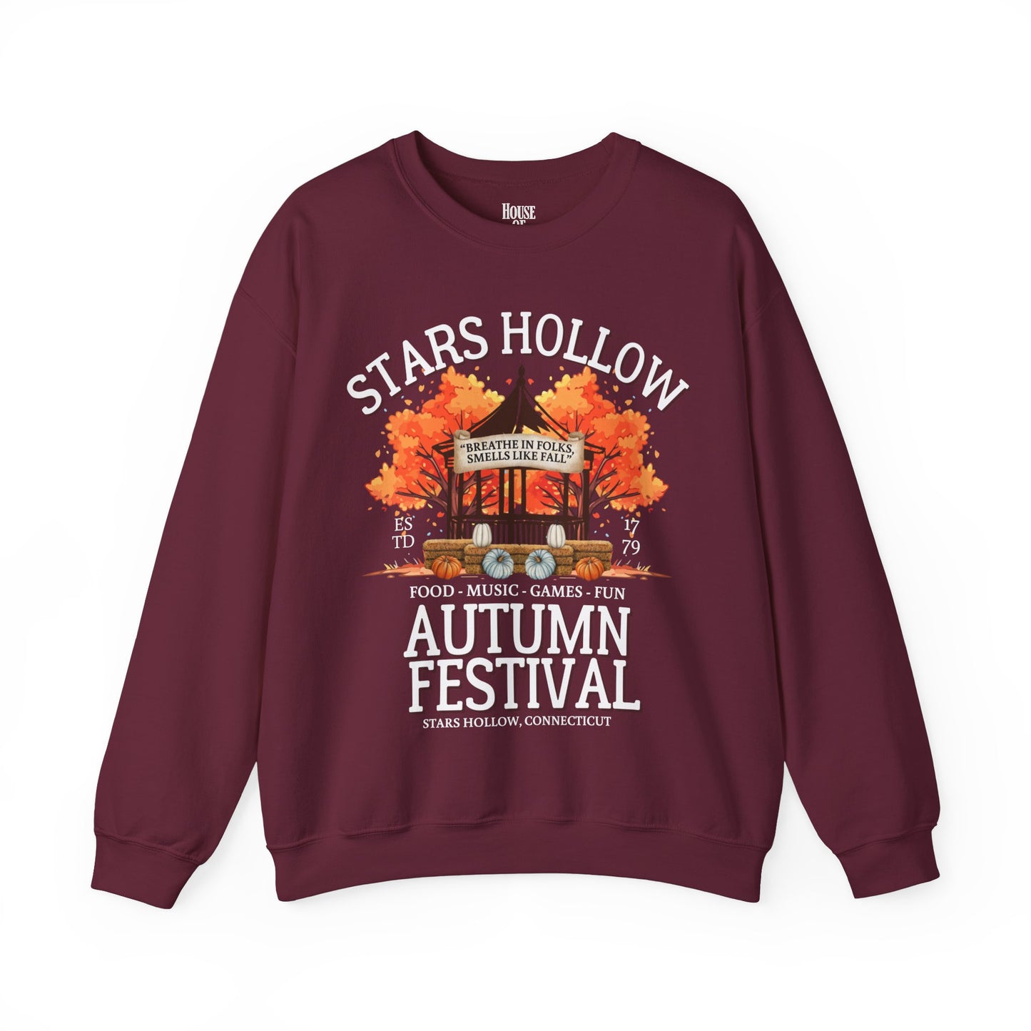 Gilmore Girls TV Show Sweatshirt - Stars Hollow Autumn Festival