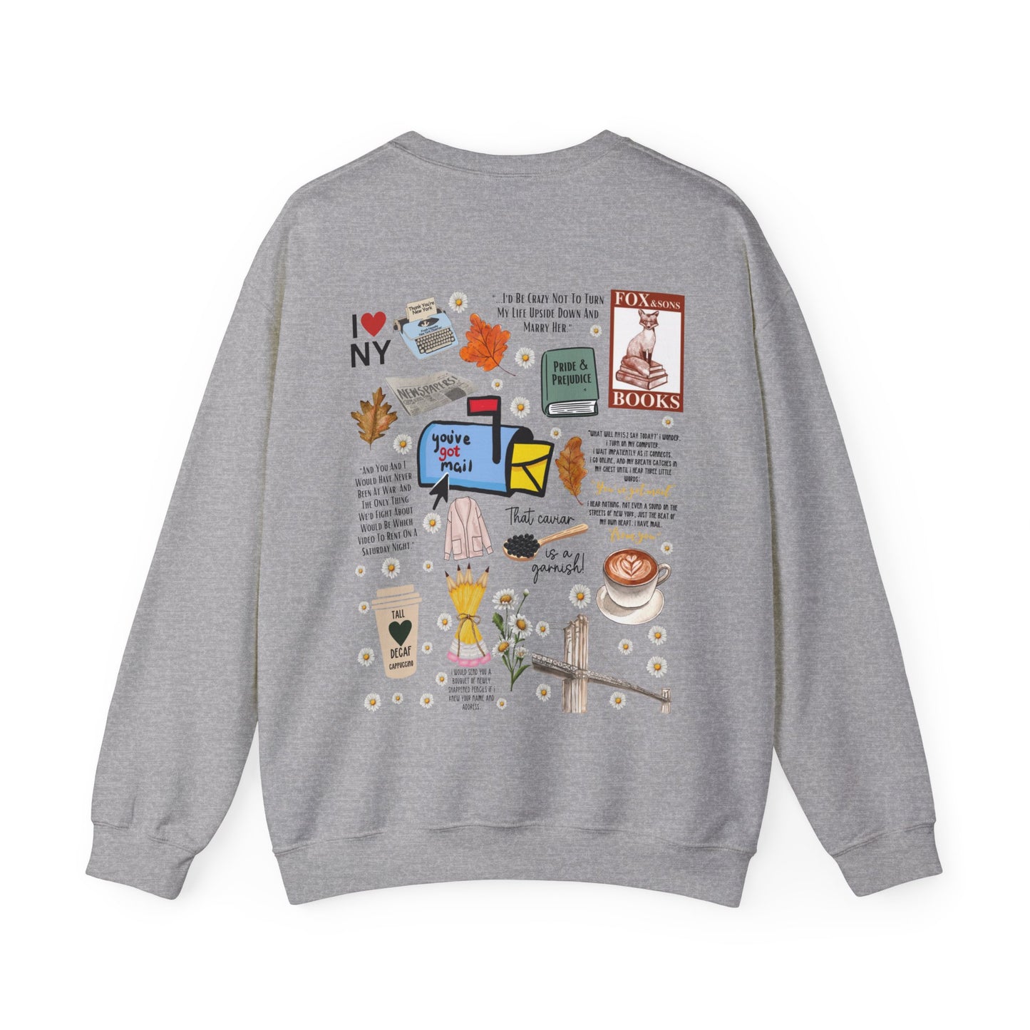 You've Got Mail Movie 2 Sided Sweatshirt