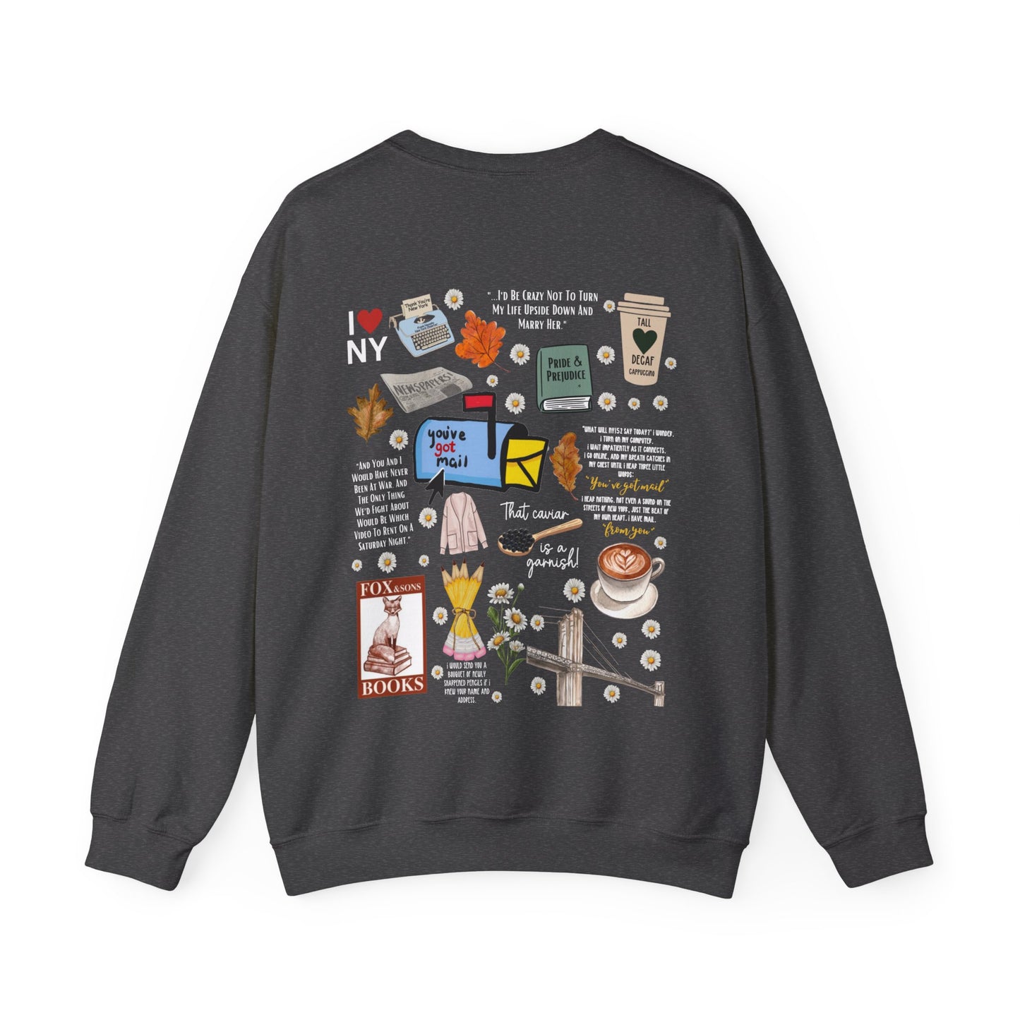 You've Got Mail Movie 2 Sided Sweatshirt