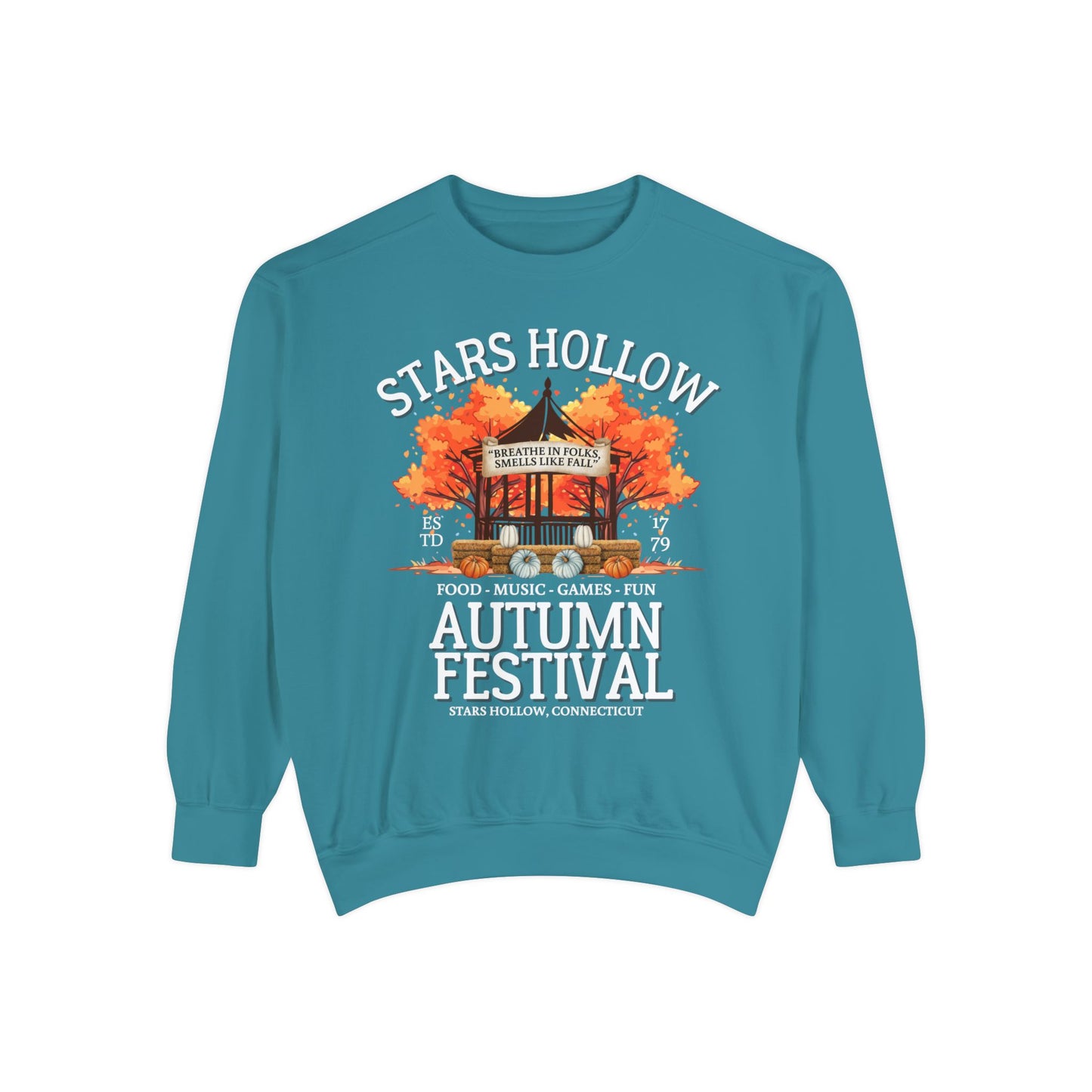 Comfort Colors® Gilmore Girls TV Show Sweatshirt - Stars Hollow Autumn Festival