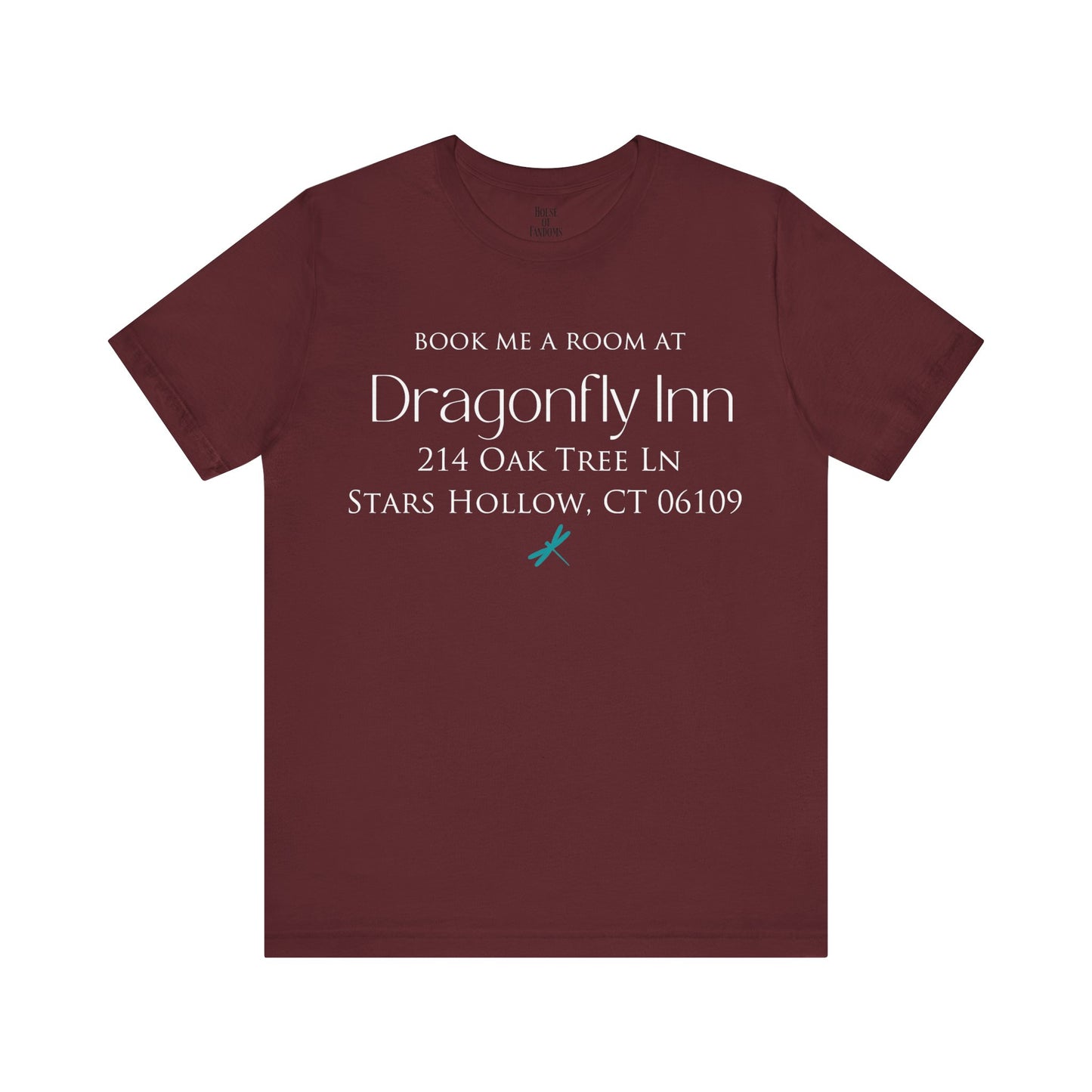 Gilmore Girls TV Show Shirt - Book Me a Room at Dragonfly Inn