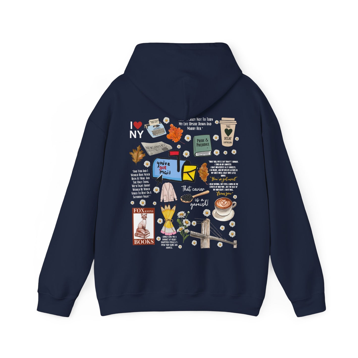 Youve Got Mail Front and Back Hoodie