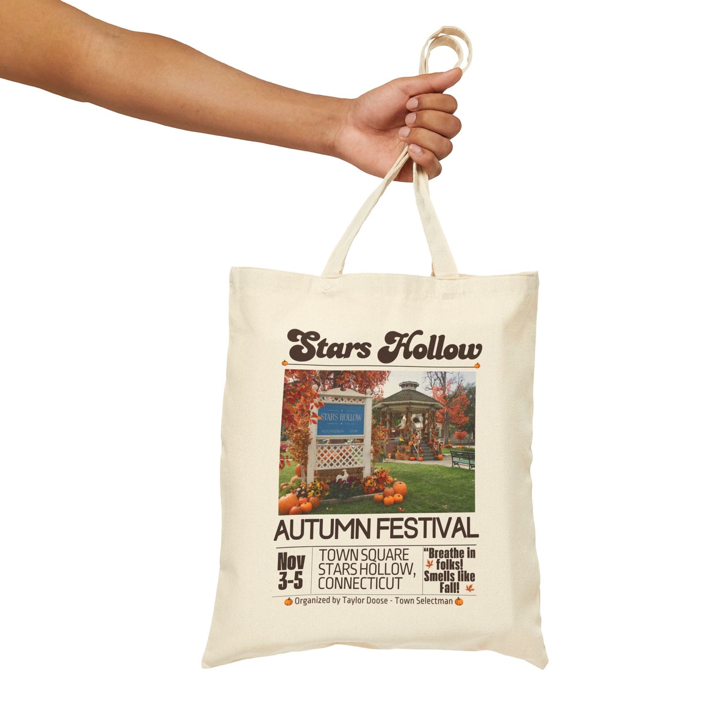 Gilmore Girls TV Show Tote Bag - Stars Hollow Autumn Festival