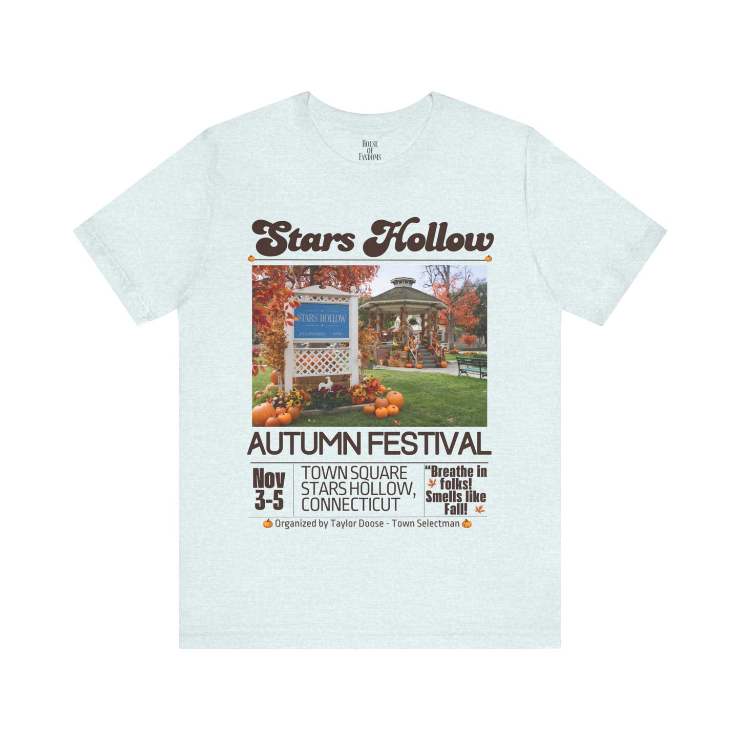 Gilmore Girls TV Show Shirt - Stars Hollow Autumn Festival