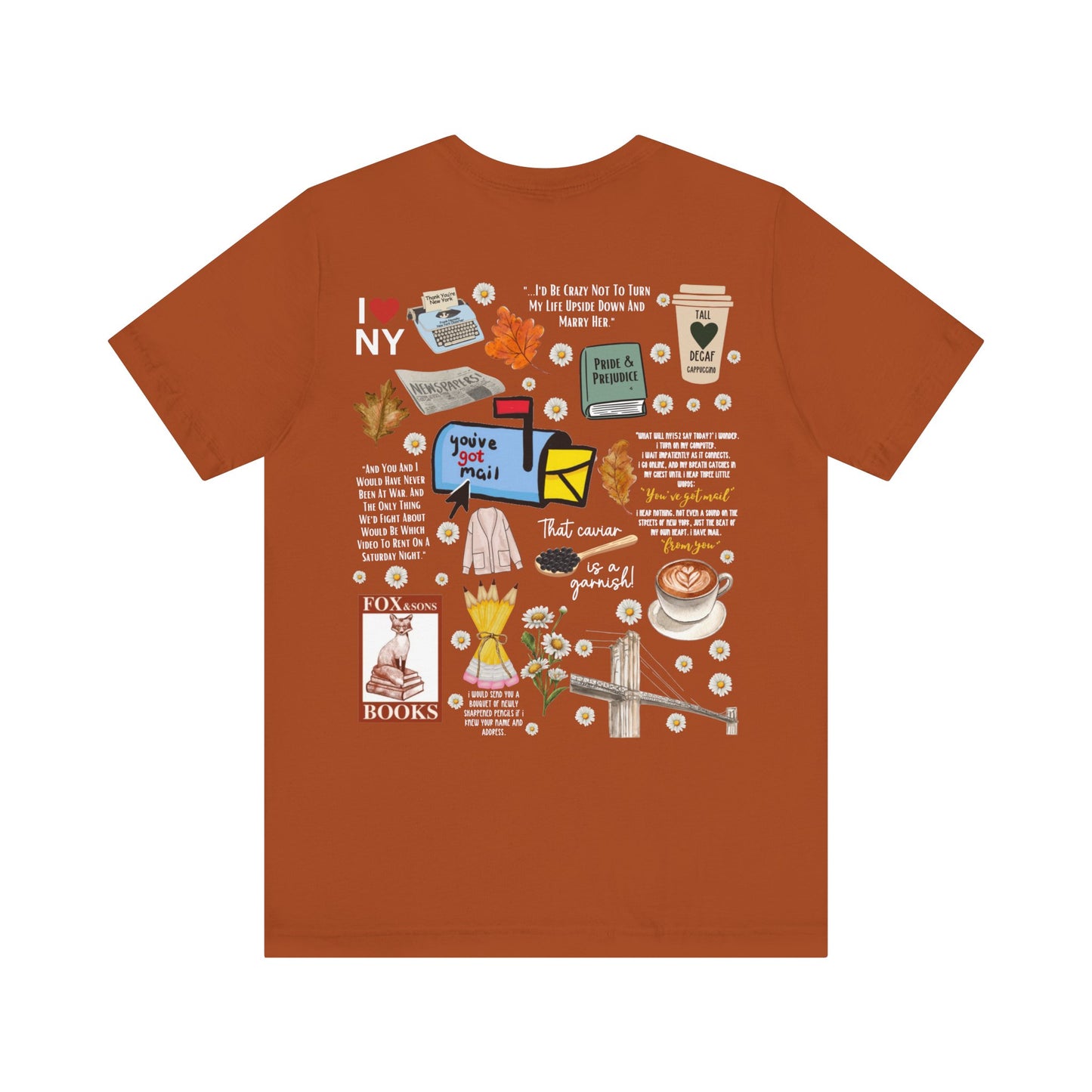 You've Got Mail Movie 2 Sided Shirt