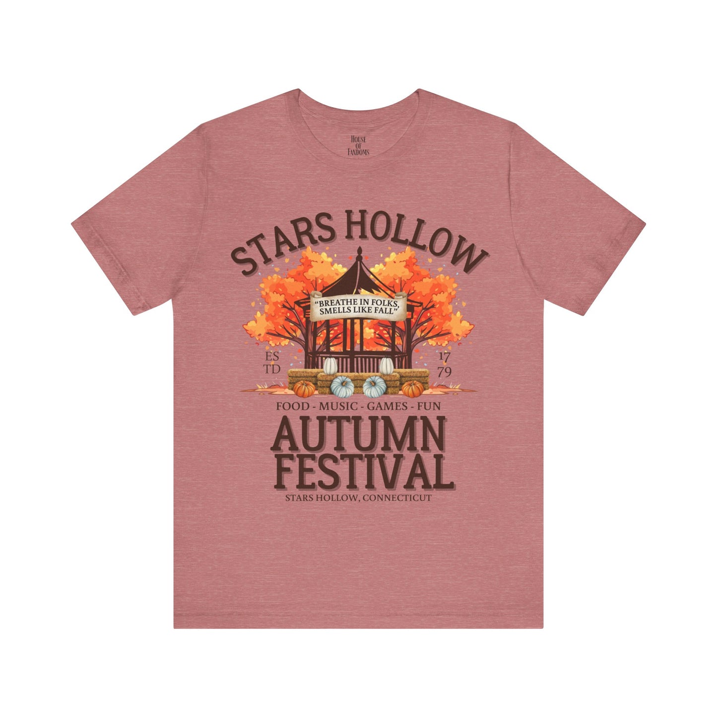 Gilmore Girls TV Show Shirt - Stars Hollow Autumn Festival