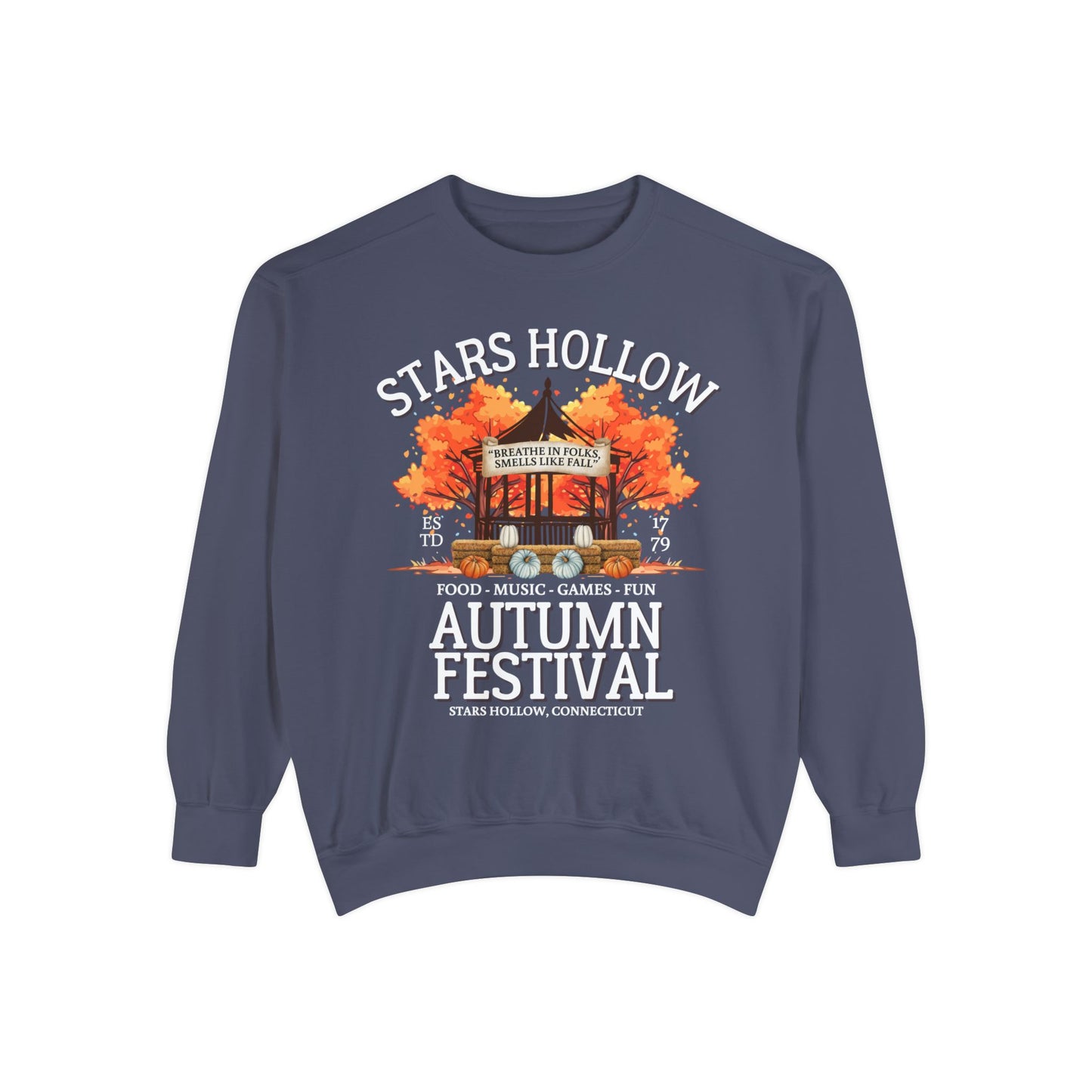 Comfort Colors® Gilmore Girls TV Show Sweatshirt - Stars Hollow Autumn Festival