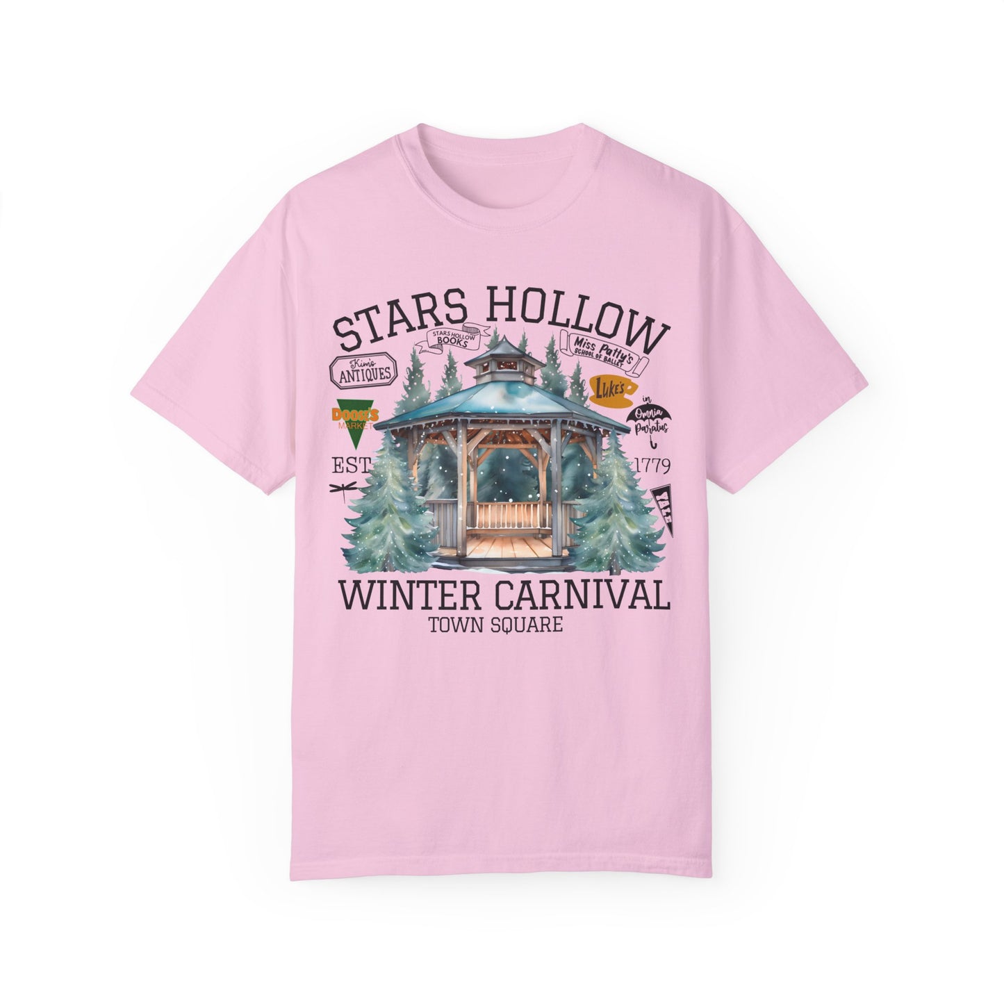 Comfort Colors® Gilmore Girls Shirt - Stars Hollow Winter Carnival