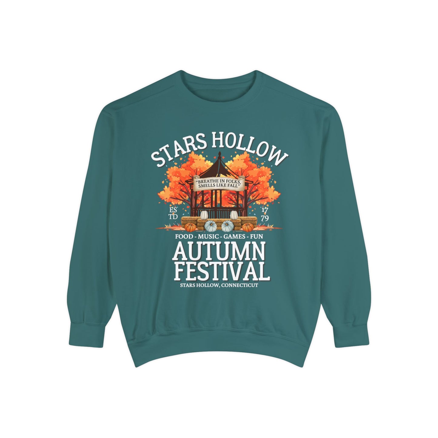 Comfort Colors® Gilmore Girls TV Show Sweatshirt - Stars Hollow Autumn Festival