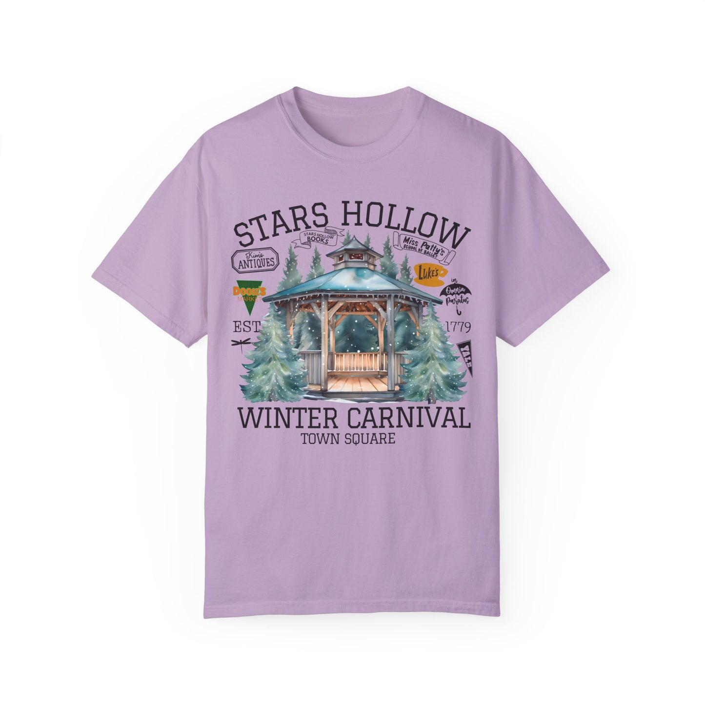 Comfort Colors® Gilmore Girls Shirt - Stars Hollow Winter Carnival
