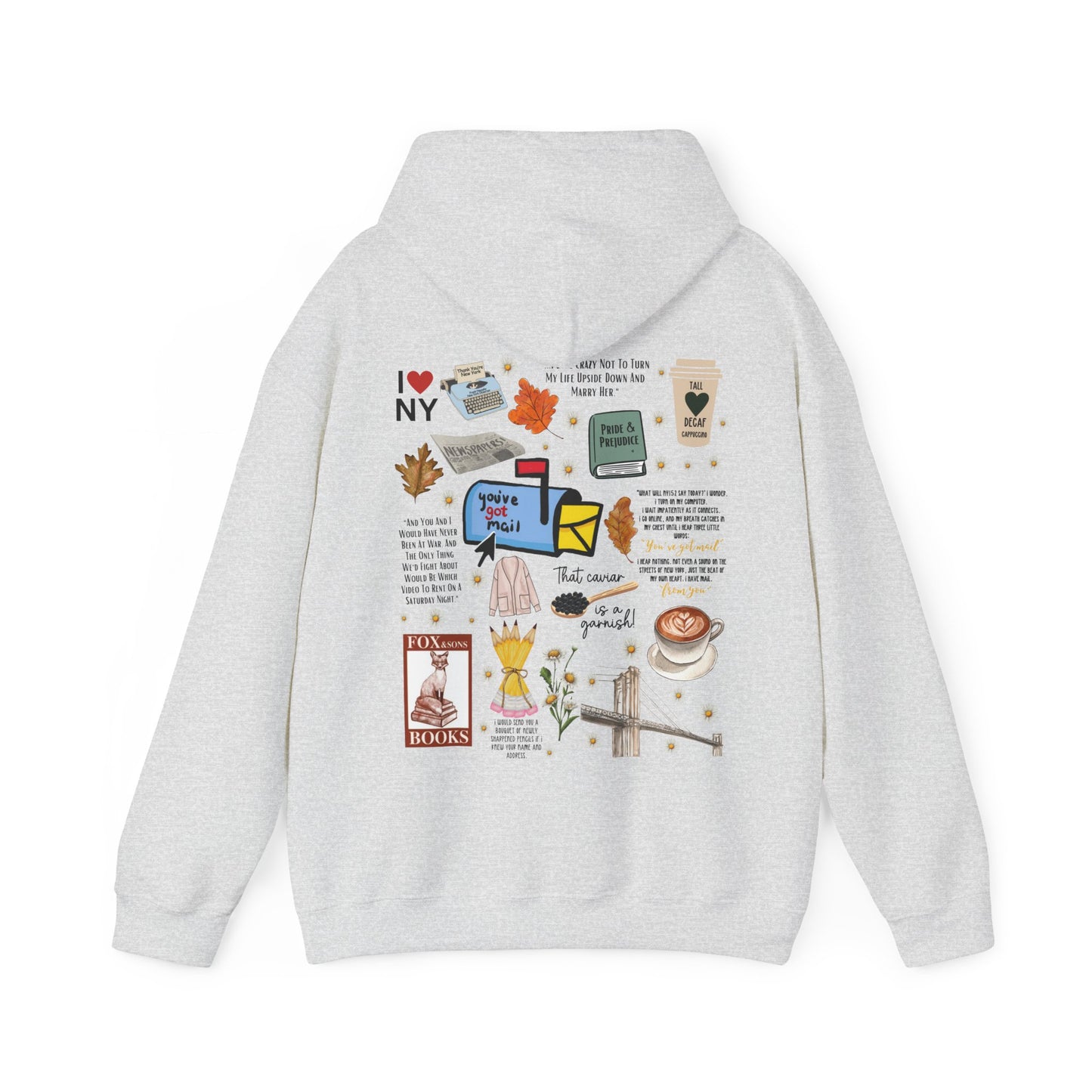 Youve Got Mail Front and Back Hoodie
