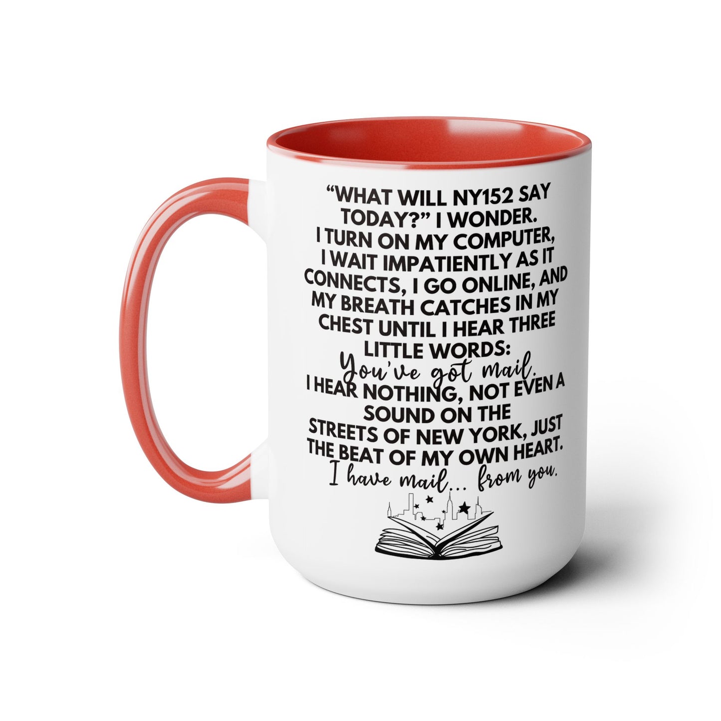 You've Got Mail Movie Coffee Mug Colored Mug 15 oz