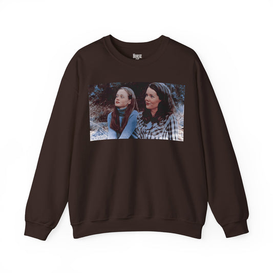 Gilmore Girls TV Show Sweatshirt - Rory and Lorelai in the Winter