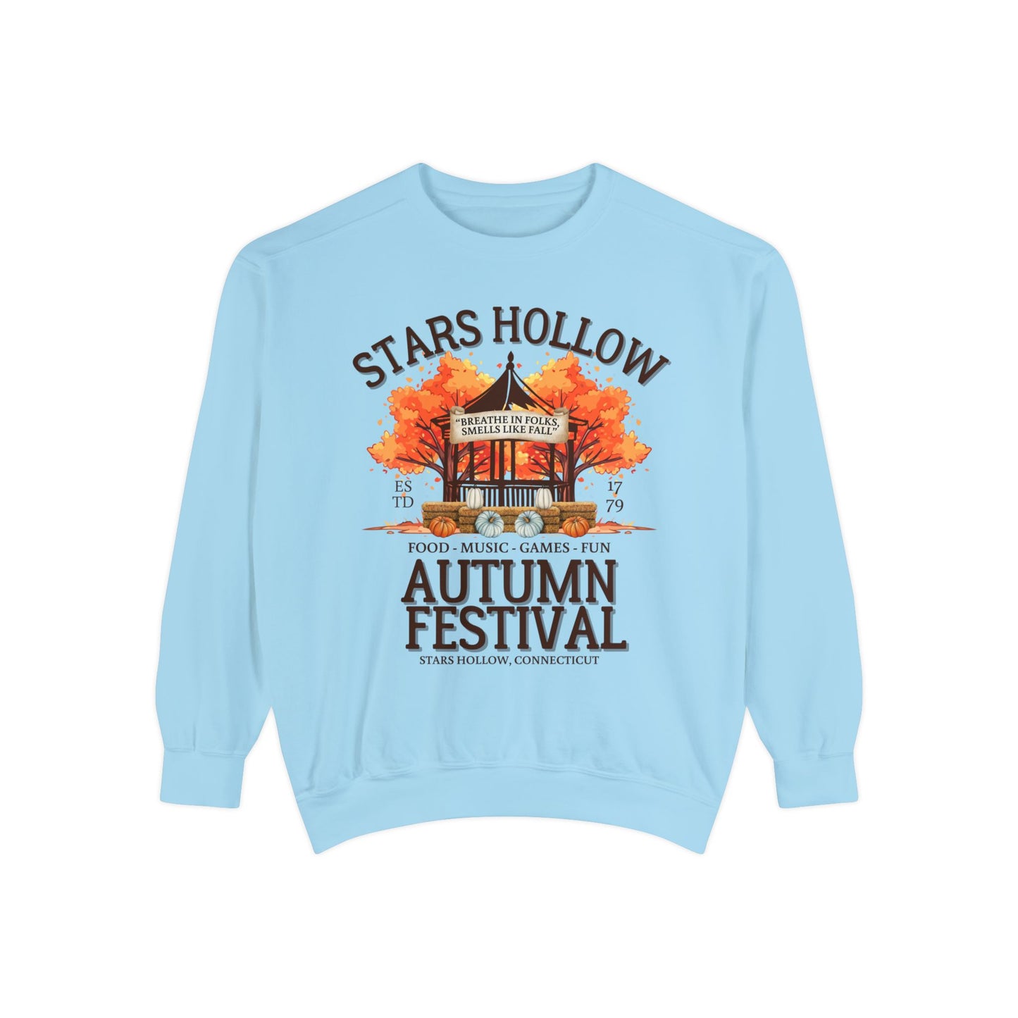 Comfort Colors® Gilmore Girls TV Show Sweatshirt - Stars Hollow Autumn Festival