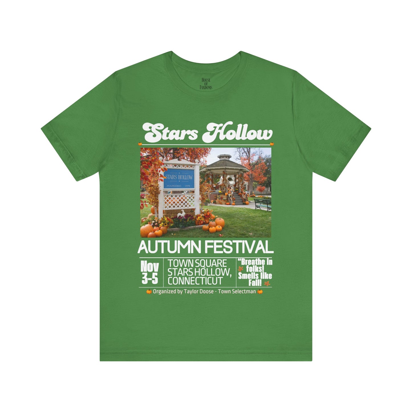 Gilmore Girls TV Show Shirt - Stars Hollow Autumn Festival