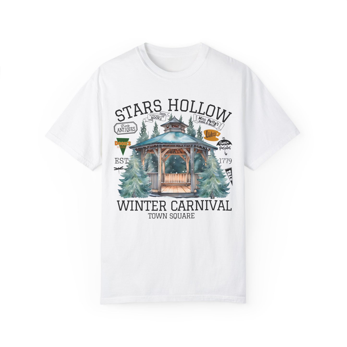 Comfort Colors® Gilmore Girls Shirt - Stars Hollow Winter Carnival