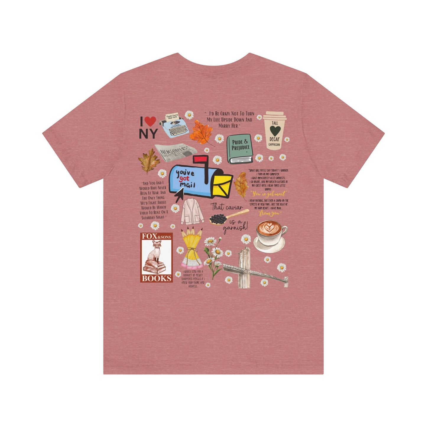 You've Got Mail Movie 2 Sided Shirt