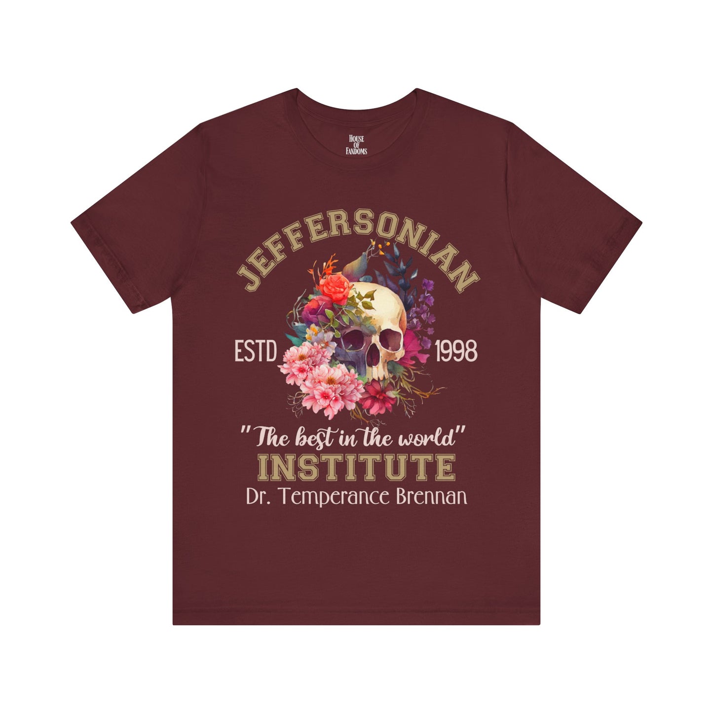 Bones TV Show Shirt - Jeffersonian Institute