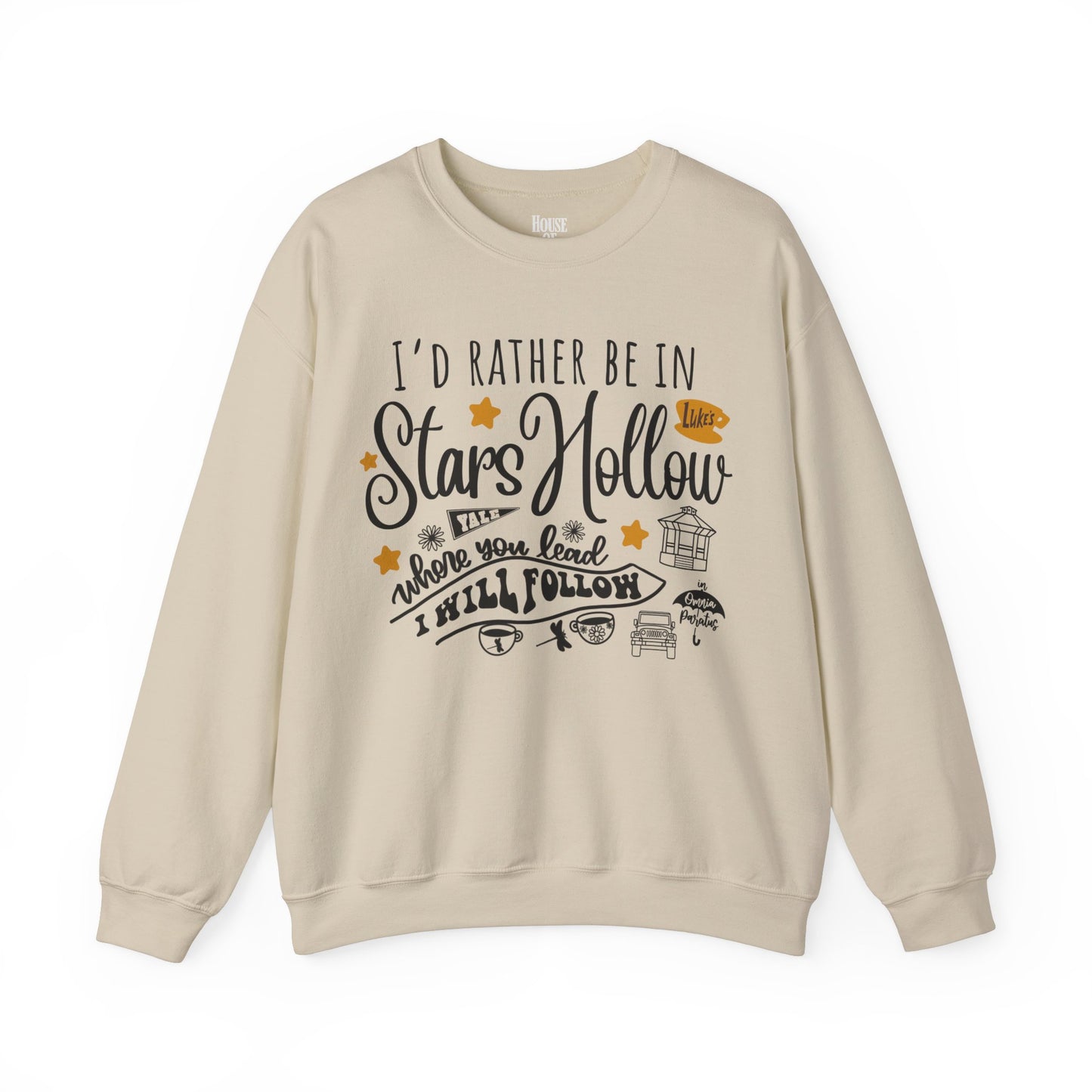 Gilmore Girls TV Show Sweatshirt - I’d Rather be in Stars Hollow