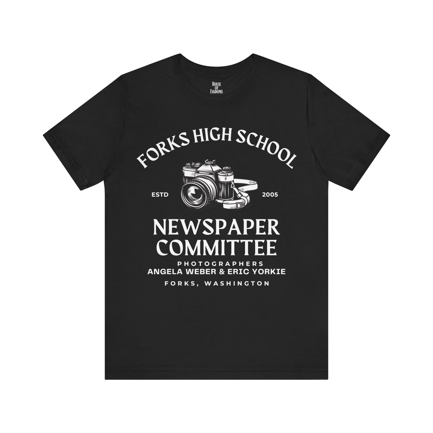 Twilight Saga Movie Book Shirt - Forks High School Newspaper Committee