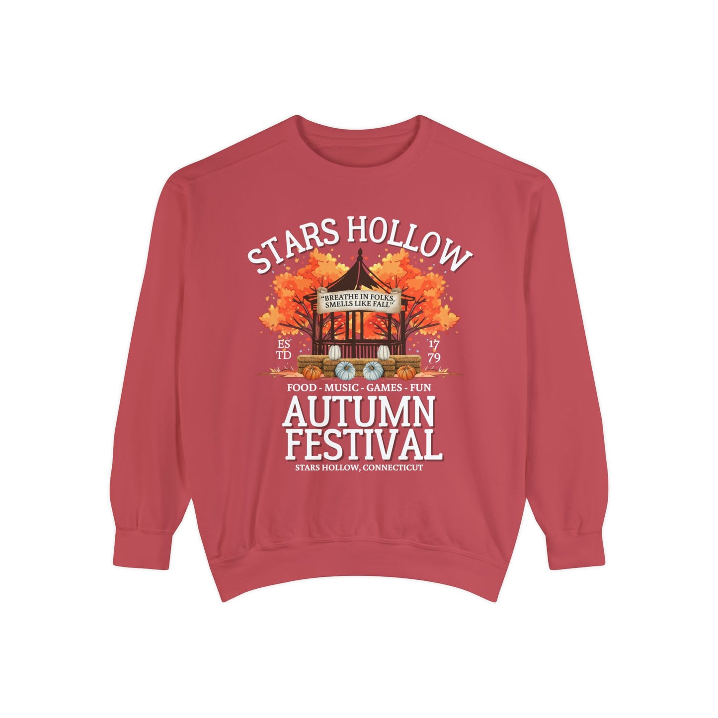 Comfort Colors® Gilmore Girls TV Show Sweatshirt - Stars Hollow Autumn Festival