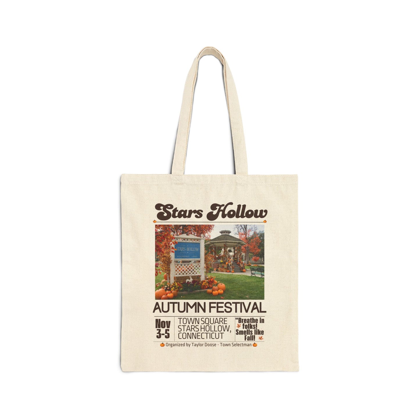 Gilmore Girls TV Show Tote Bag - Stars Hollow Autumn Festival
