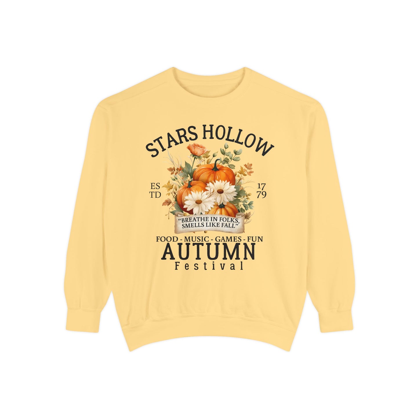 Comfort Colors® Gilmore Girls TV Show Sweatshirt - Stars Hollow Book Club