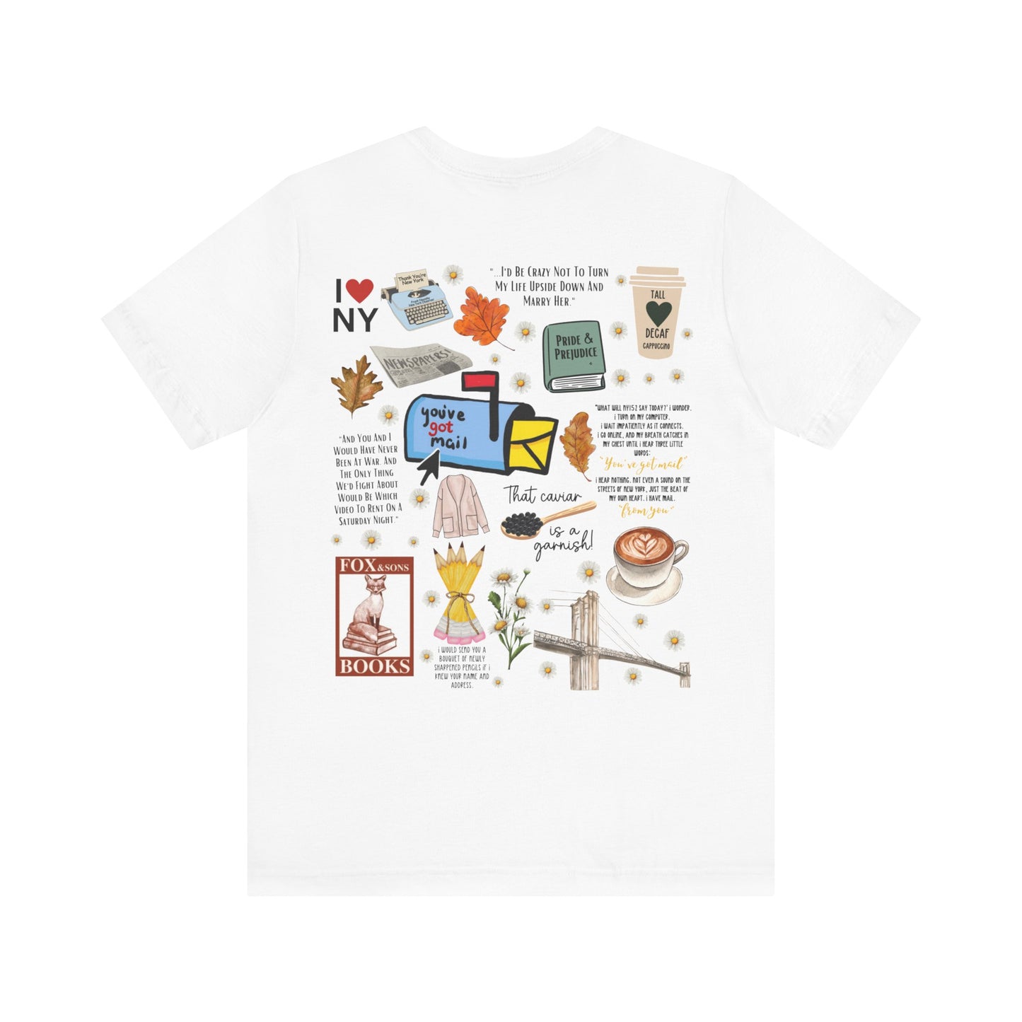 You've Got Mail Movie 2 Sided Shirt