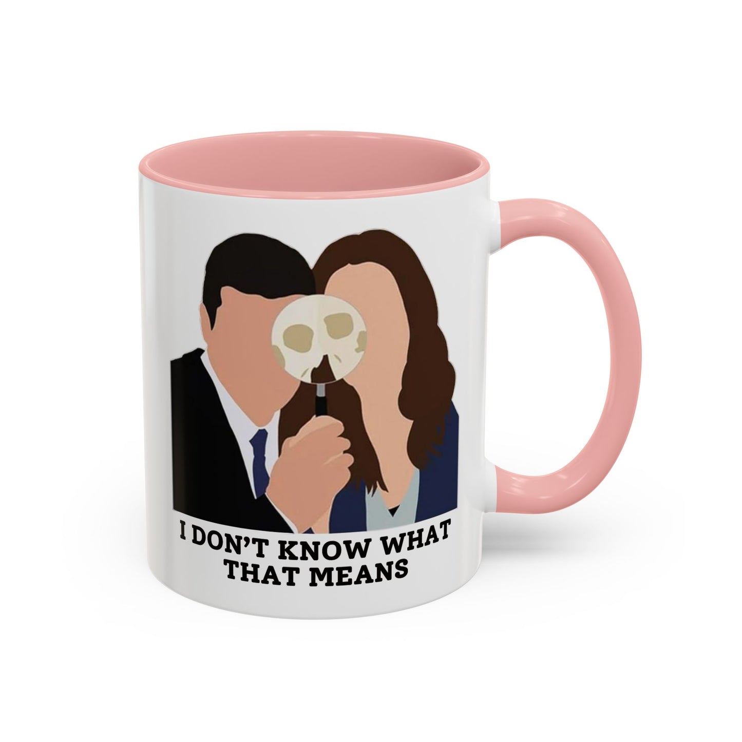 Bones TV Show 11oz or 15 oz Colored Handle Coffee Mug