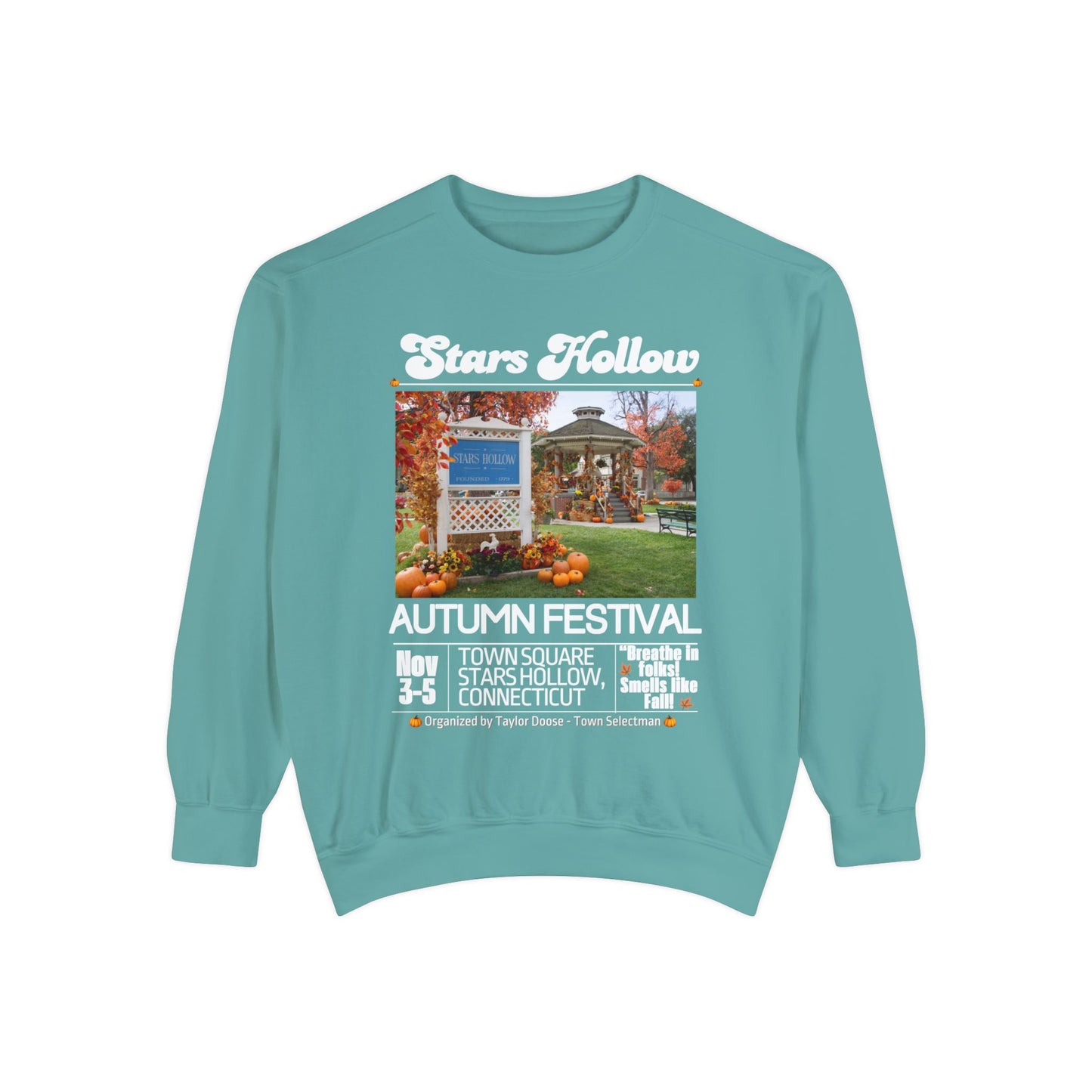 Comfort Colors® Gilmore Girls TV Show Sweatshirt - Stars Hollow Autumn Festival