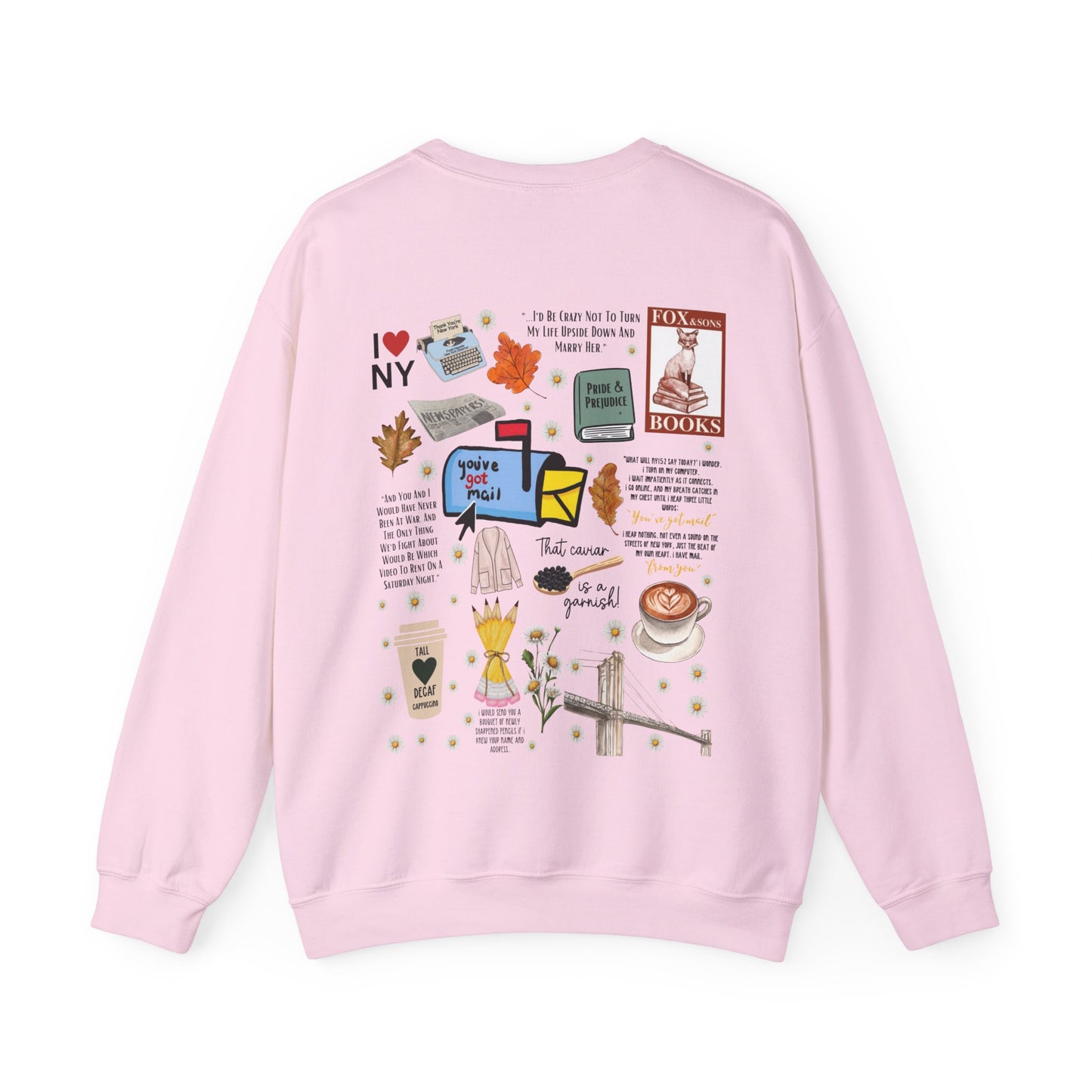 You've Got Mail Movie 2 Sided Sweatshirt