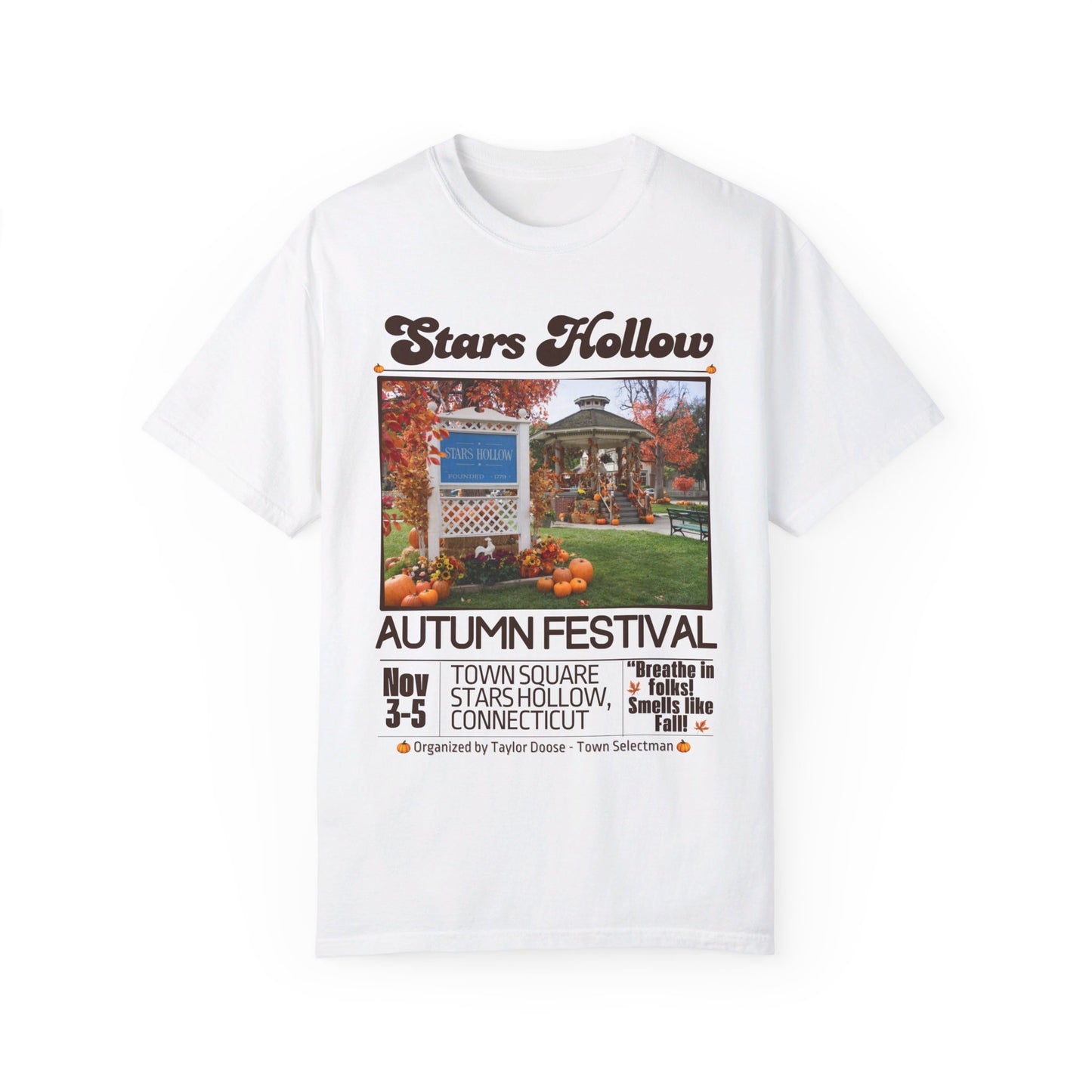 Comfort Colors® Gilmore Girls Shirt - Stars Hollow Autumn Festival