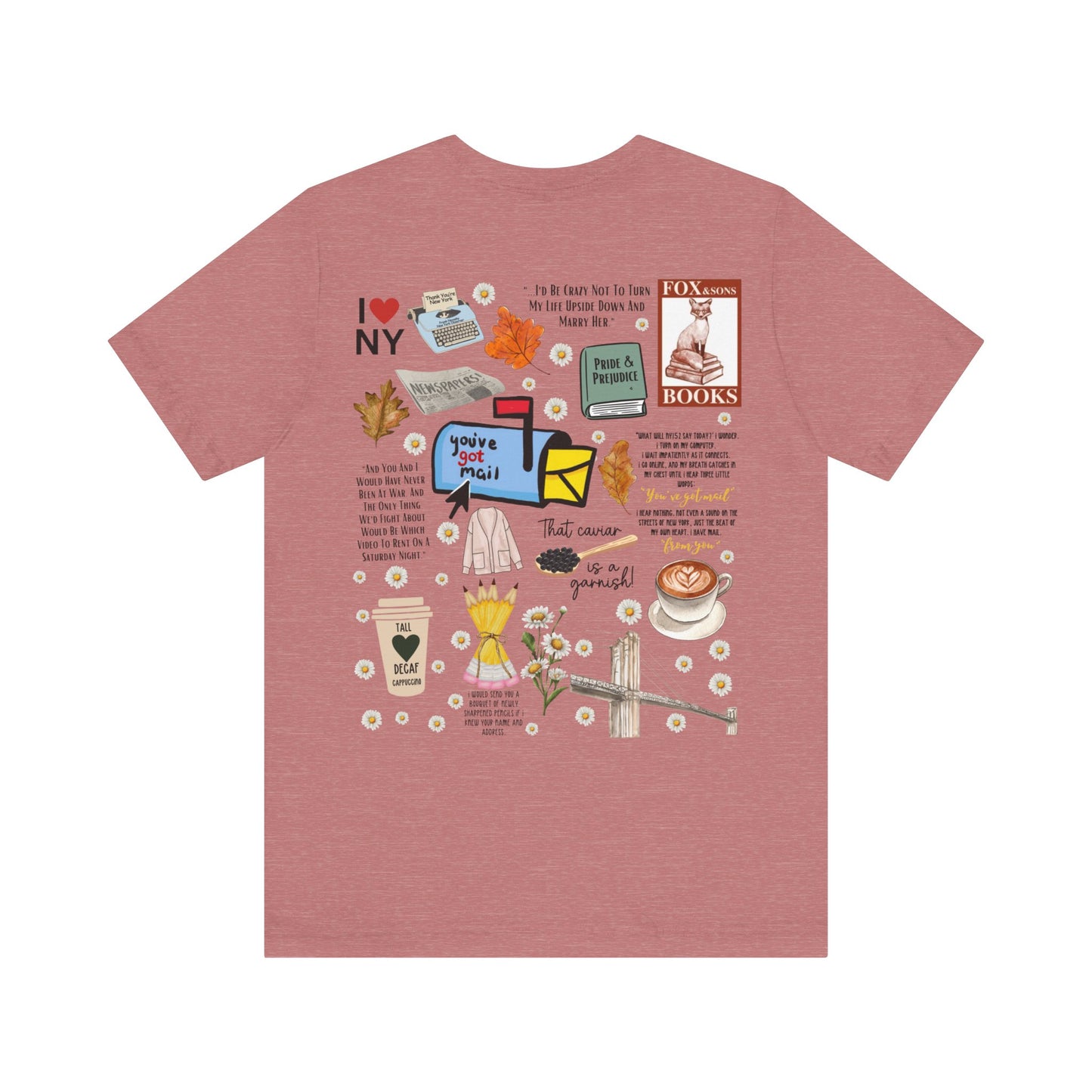 You've Got Mail Movie 2 Sided Shirt