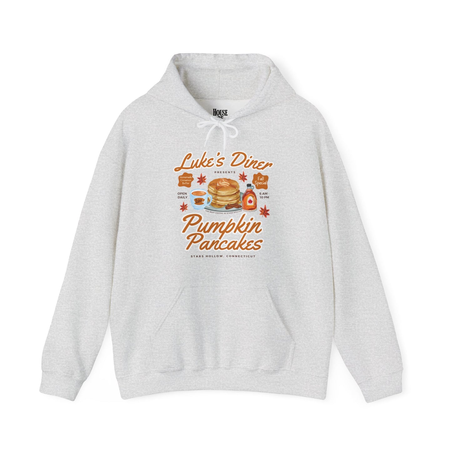 Gilmore Girls TV Show Hoodie - Luke’s Diner Pumpkin Pancakes