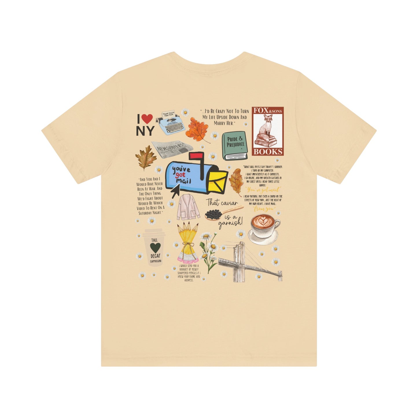 You've Got Mail Movie 2 Sided Shirt